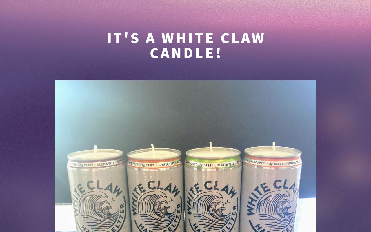 The Original White Claw Candle (copy)